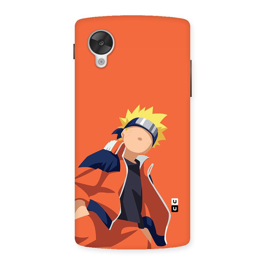 Naruto Uzumaki Minimalist Back Case for Google Nexsus 5