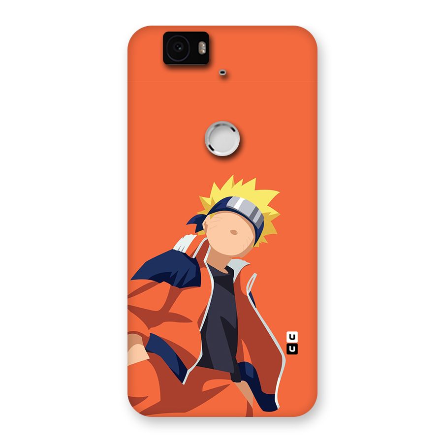 Naruto Uzumaki Minimalist Back Case for Google Nexus-6P