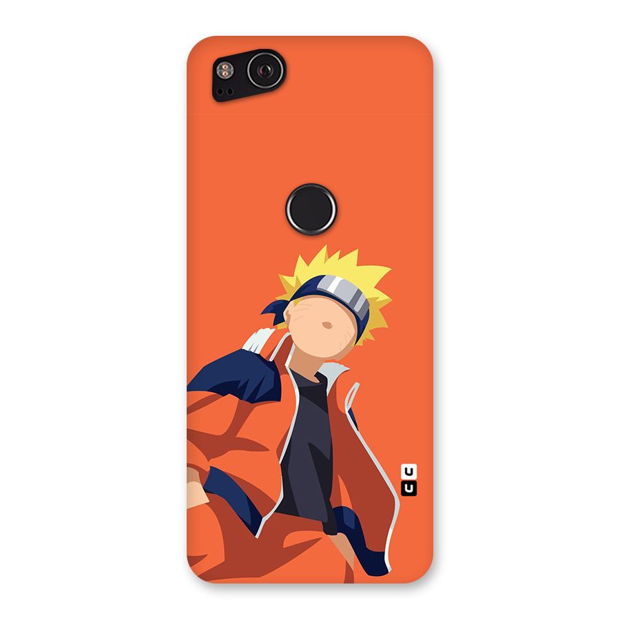 Naruto Uzumaki Minimalist Back Case for Google Pixel 2