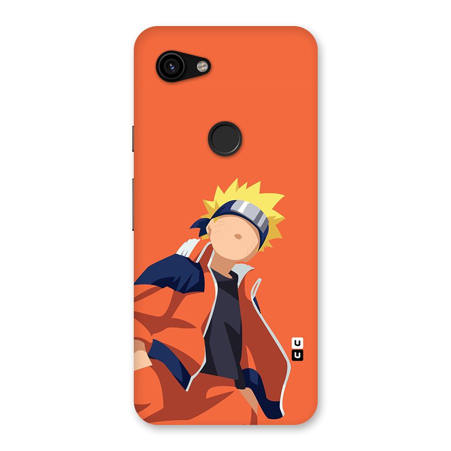 Naruto Uzumaki Minimalist Back Case for Google Pixel 3a
