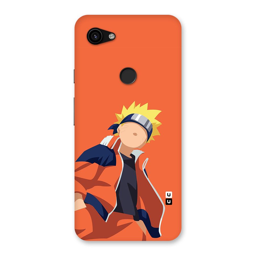 Naruto Uzumaki Minimalist Back Case for Google Pixel 3a XL