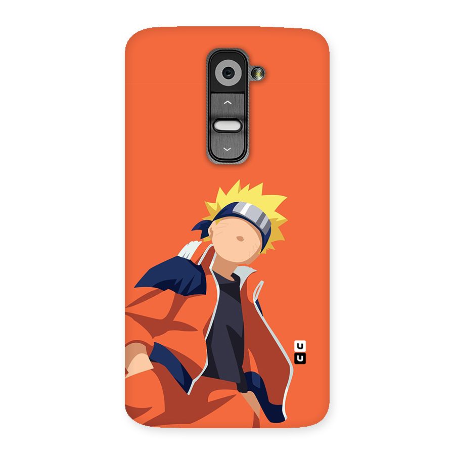 Naruto Uzumaki Minimalist Back Case for LG G2