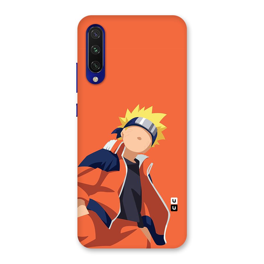Naruto Uzumaki Minimalist Back Case for Mi A3