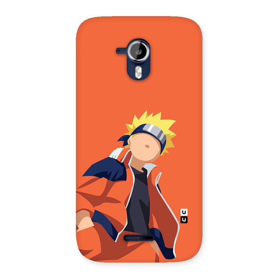 Naruto Uzumaki Minimalist Back Case for Micromax Canvas Magnus A117