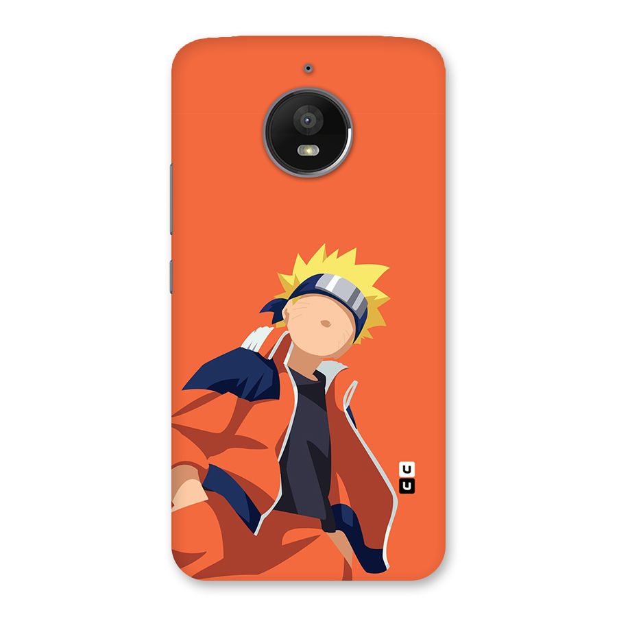 Naruto Uzumaki Minimalist Back Case for Moto E4 Plus