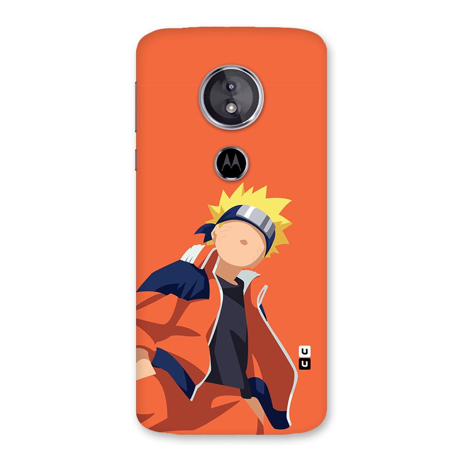 Naruto Uzumaki Minimalist Back Case for Moto E5