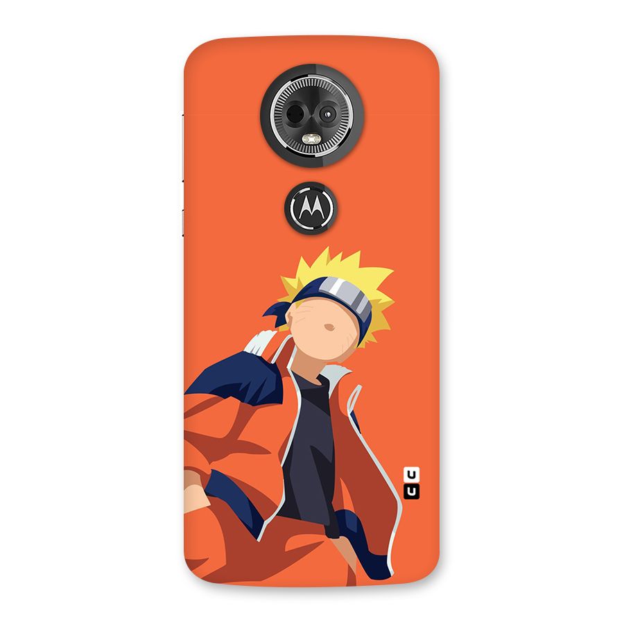 Naruto Uzumaki Minimalist Back Case for Moto E5 Plus