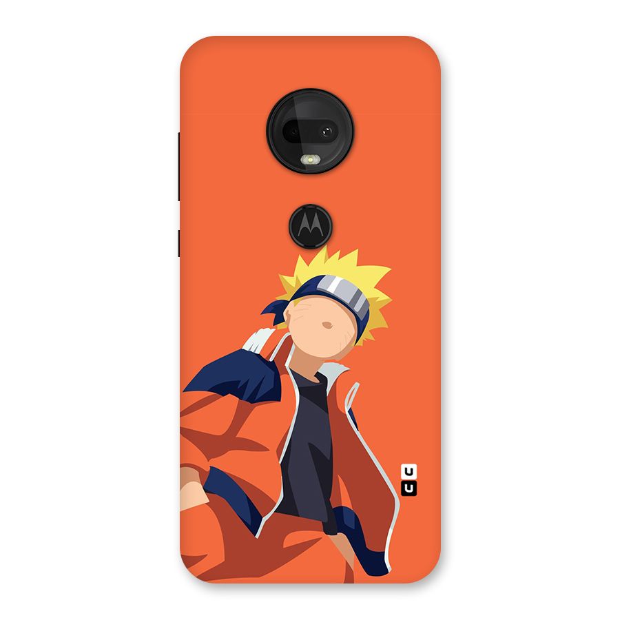 Naruto Uzumaki Minimalist Back Case for Moto G7