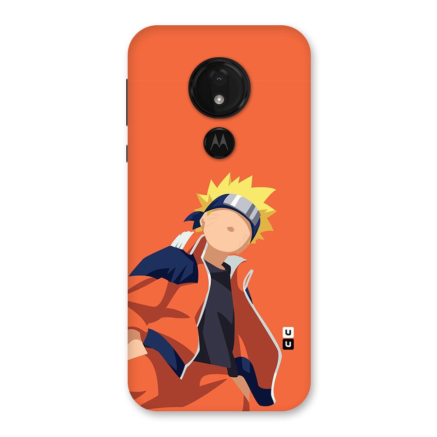 Naruto Uzumaki Minimalist Back Case for Moto G7 Power