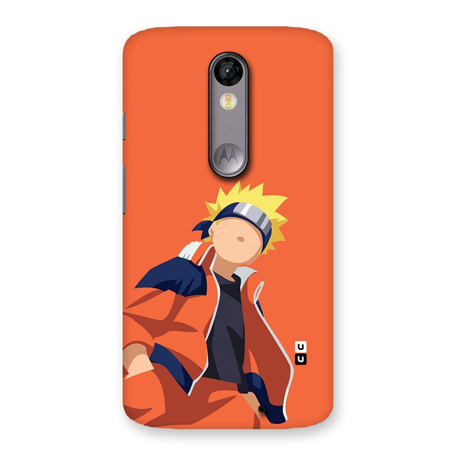 Naruto Uzumaki Minimalist Back Case for Moto X Force