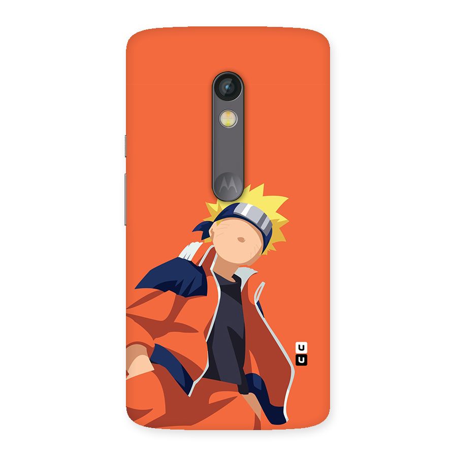 Naruto Uzumaki Minimalist Back Case for Moto X Play