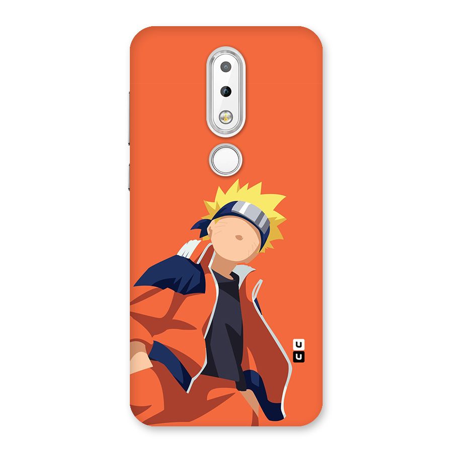 Naruto Uzumaki Minimalist Back Case for Nokia 6.1 Plus