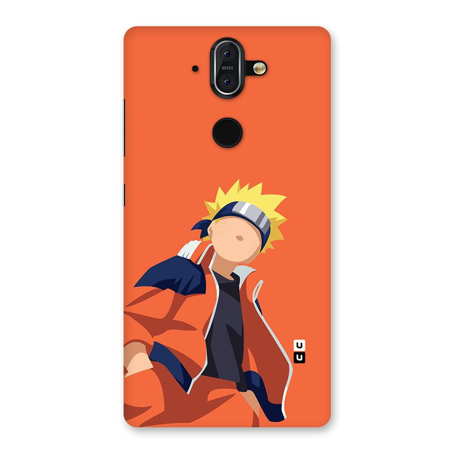 Naruto Uzumaki Minimalist Back Case for Nokia 8 Sirocco