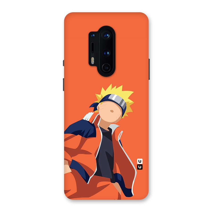 Naruto Uzumaki Minimalist Back Case for OnePlus 8 Pro
