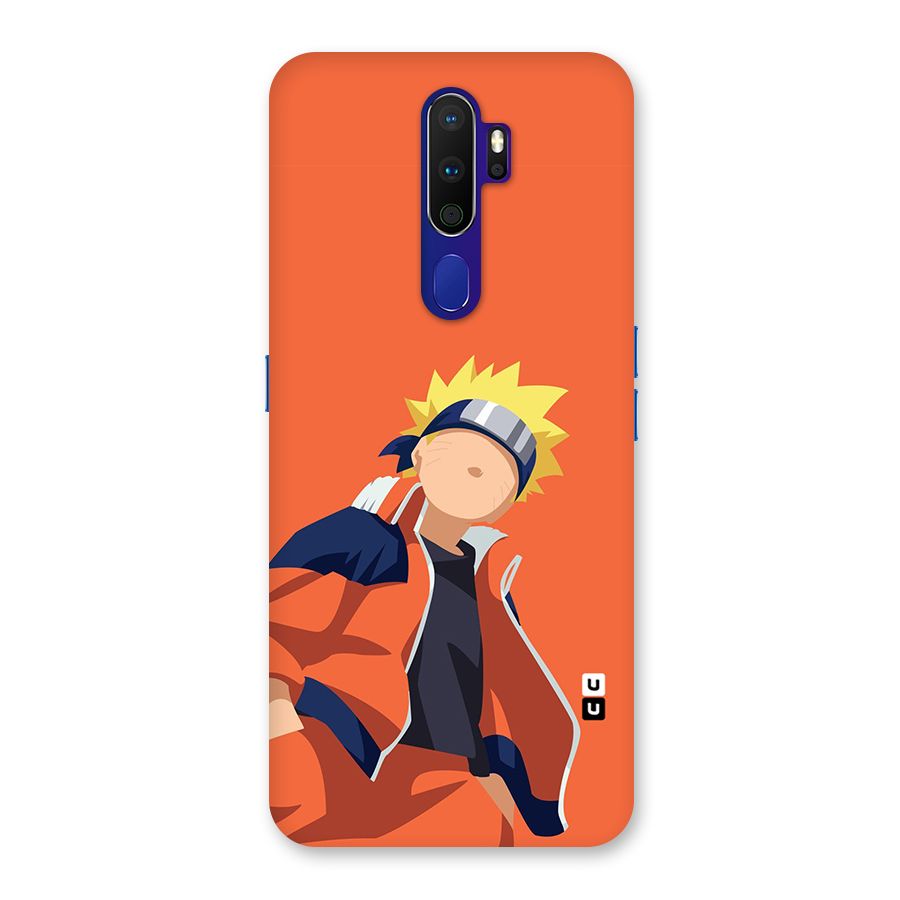 Naruto Uzumaki Minimalist Back Case for Oppo A9 (2020)