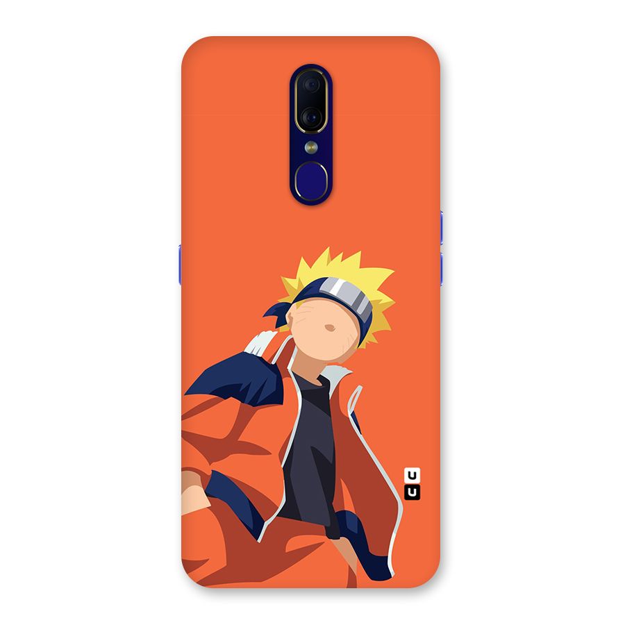 Naruto Uzumaki Minimalist Back Case for Oppo F11