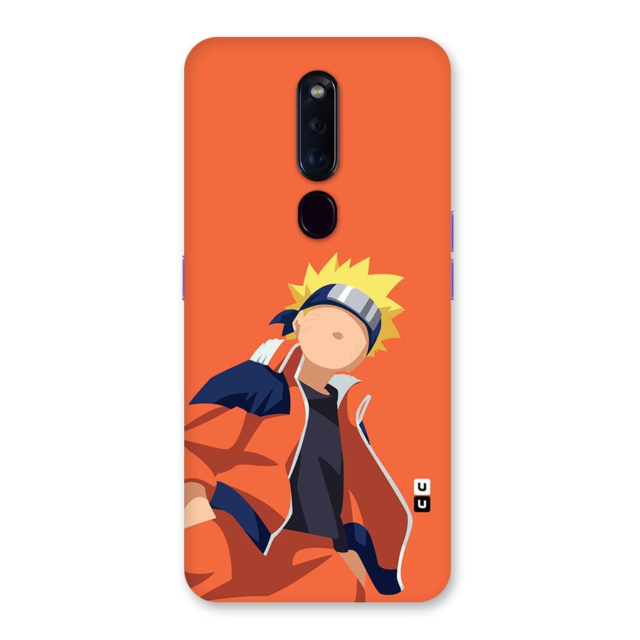 Naruto Uzumaki Minimalist Back Case for Oppo F11 Pro