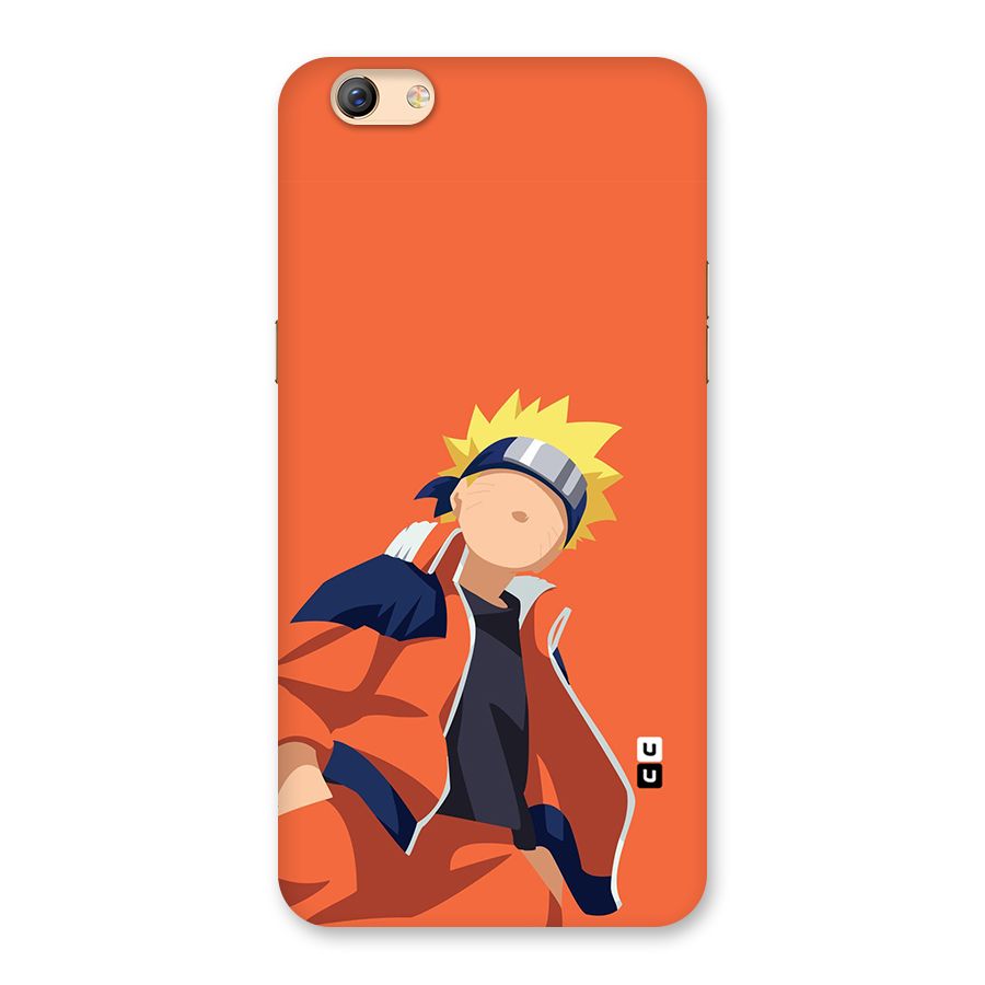 Naruto Uzumaki Minimalist Back Case for Oppo F3 Plus