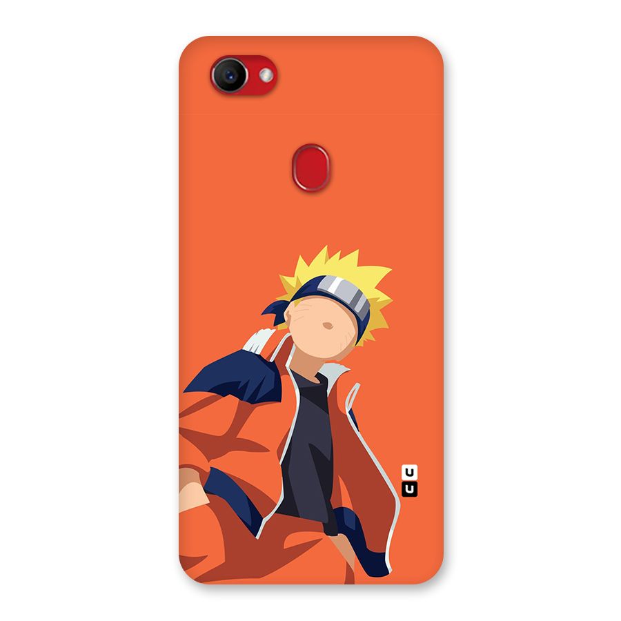 Naruto Uzumaki Minimalist Back Case for Oppo F7