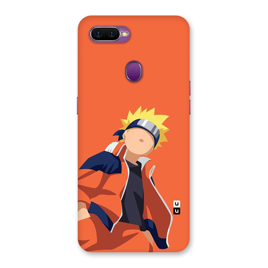 Naruto Uzumaki Minimalist Back Case for Oppo F9