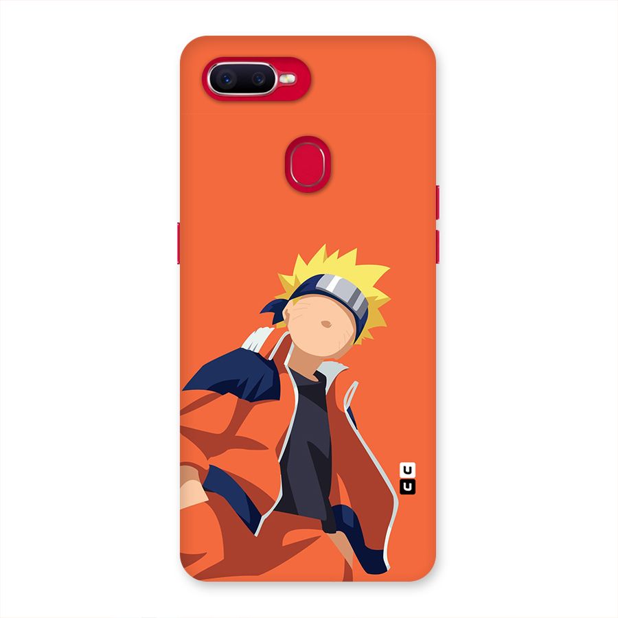 Naruto Uzumaki Minimalist Back Case for Oppo F9 Pro