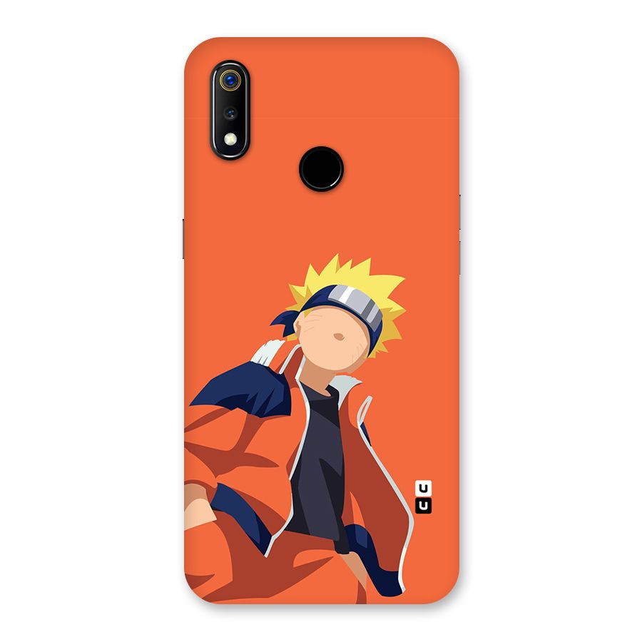Naruto Uzumaki Minimalist Back Case for Realme 3