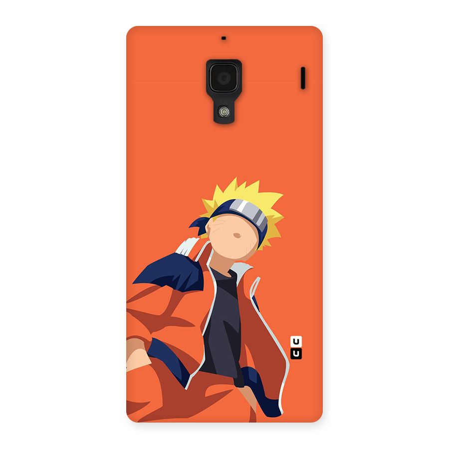 Naruto Uzumaki Minimalist Back Case for Redmi 1S