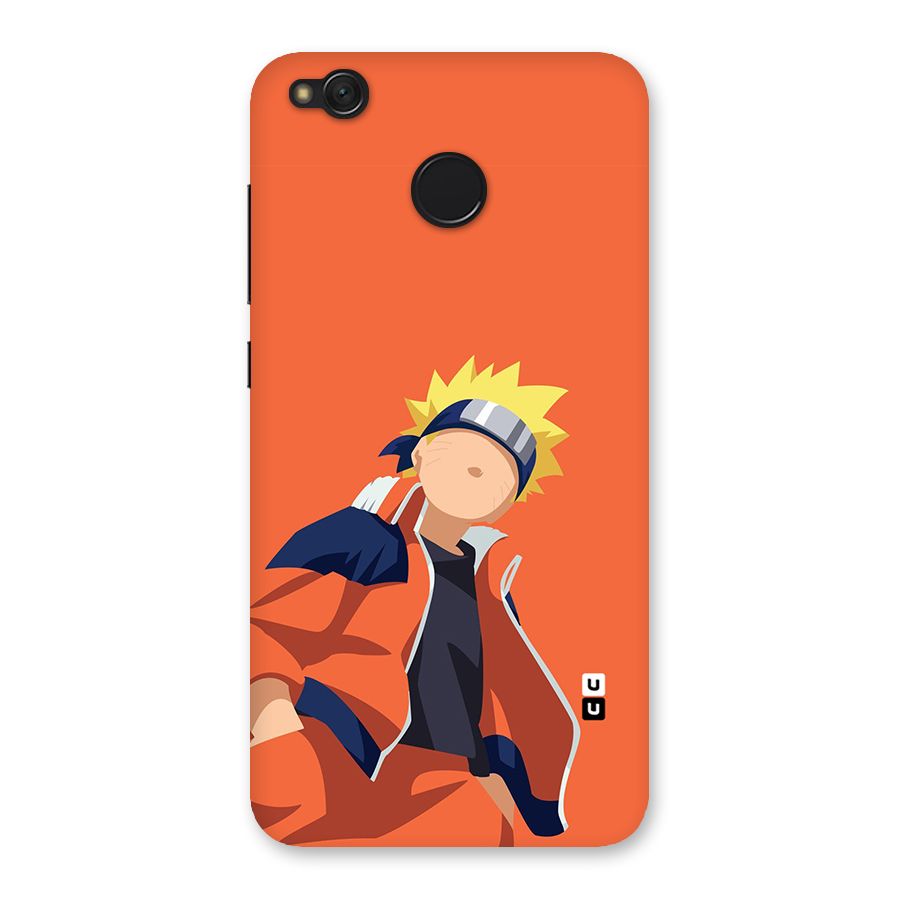 Naruto Uzumaki Minimalist Back Case for Redmi 4