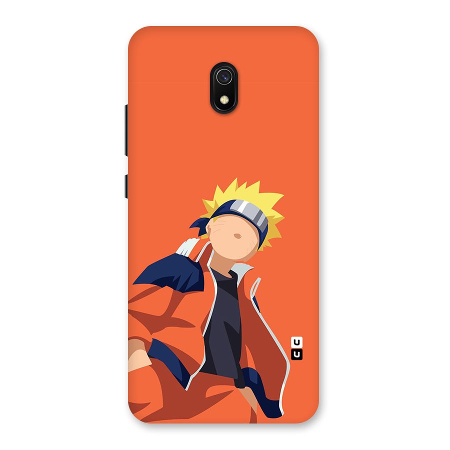 Naruto Uzumaki Minimalist Back Case for Redmi 8A