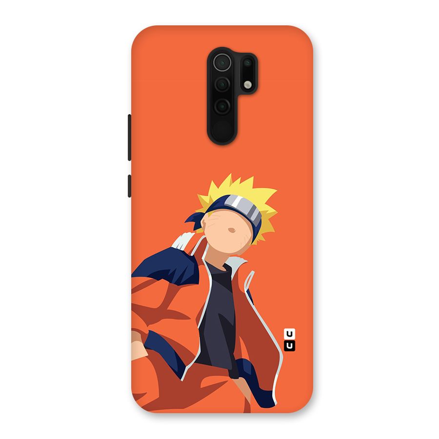 Naruto Uzumaki Minimalist Back Case for Redmi 9 Prime