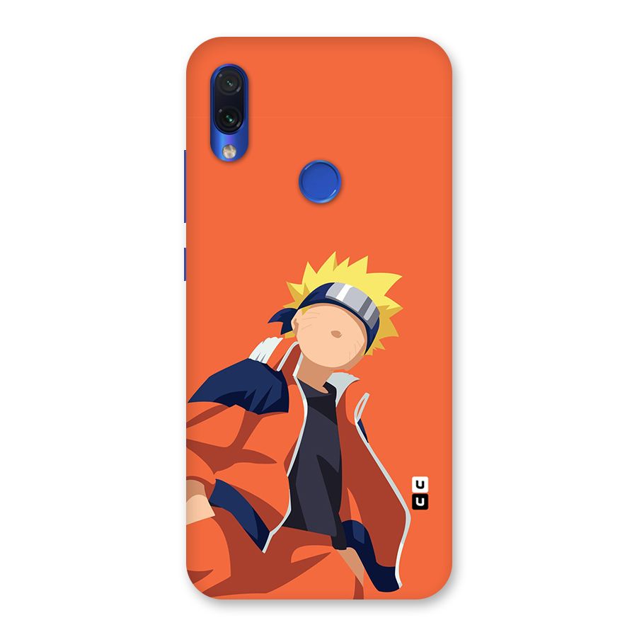 Naruto Uzumaki Minimalist Back Case for Redmi Note 7