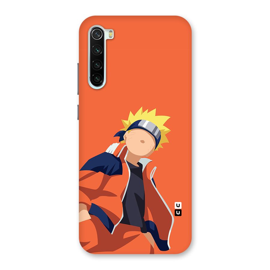 Naruto Uzumaki Minimalist Back Case for Redmi Note 8