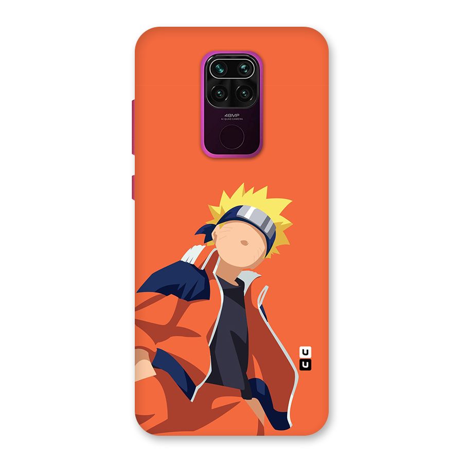 Naruto Uzumaki Minimalist Back Case for Redmi Note 9