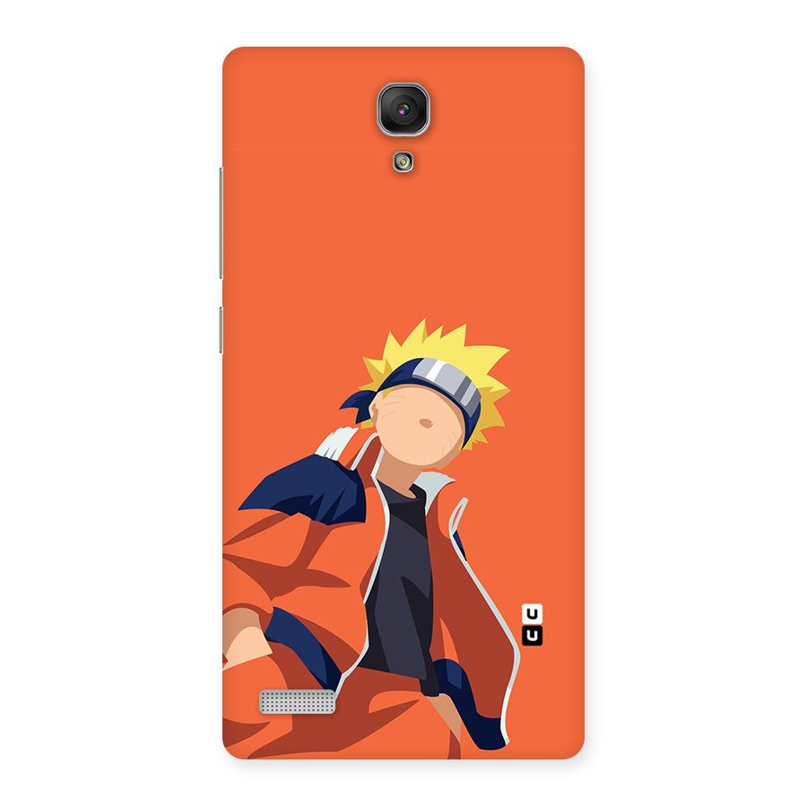 Naruto Uzumaki Minimalist Back Case for Redmi Note Prime