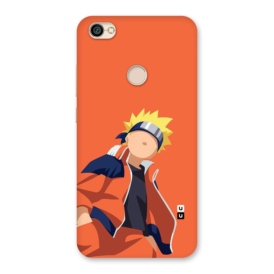Naruto Uzumaki Minimalist Back Case for Redmi Y1 2017