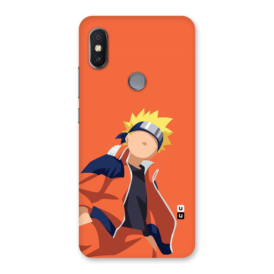 Naruto Uzumaki Minimalist Back Case for Redmi Y2