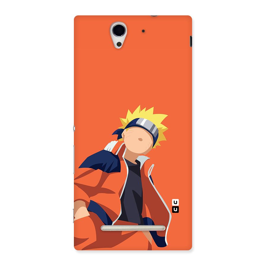 Naruto Uzumaki Minimalist Back Case for Sony Xperia C3