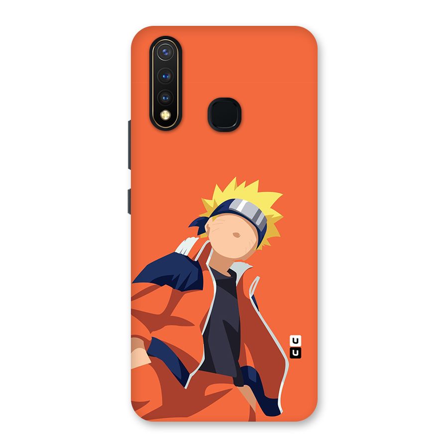 Naruto Uzumaki Minimalist Back Case for Vivo U20