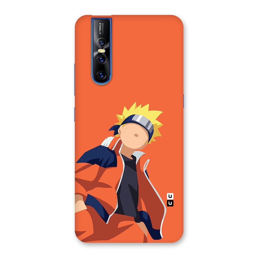 Naruto Uzumaki Minimalist Back Case for Vivo V15 Pro