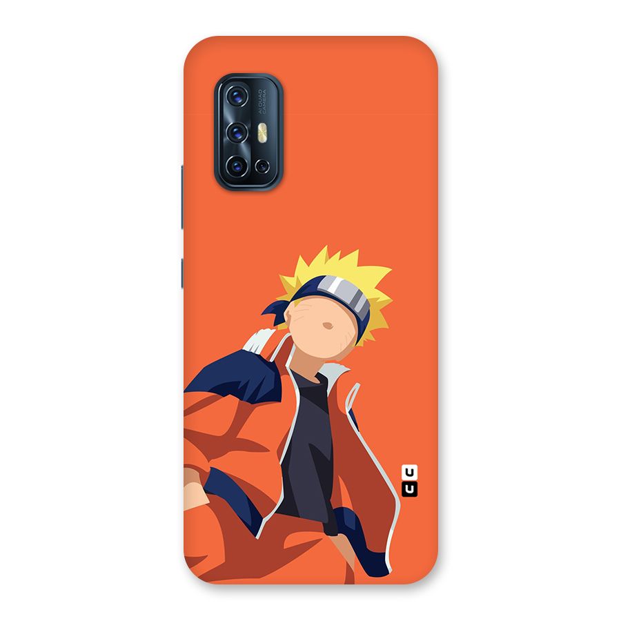 Naruto Uzumaki Minimalist Back Case for Vivo V17