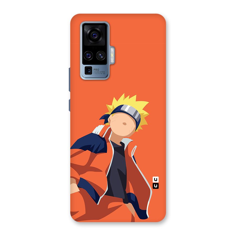 Naruto Uzumaki Minimalist Back Case for Vivo X50 Pro