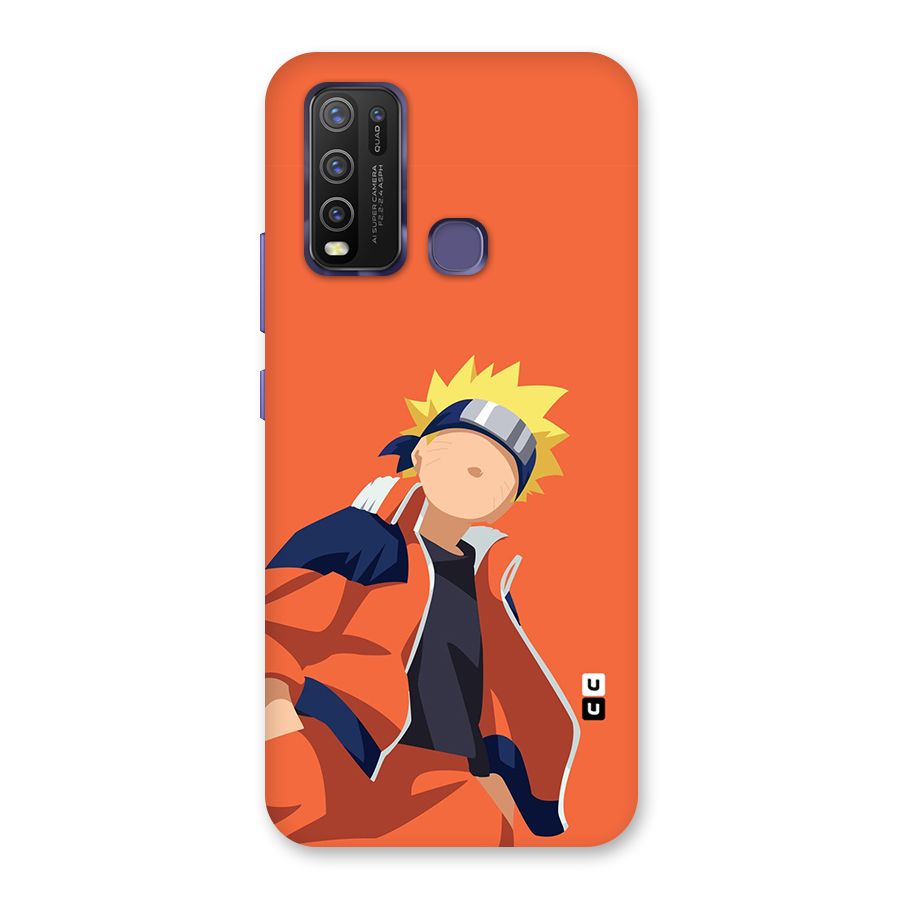 Naruto Uzumaki Minimalist Back Case for Vivo Y30