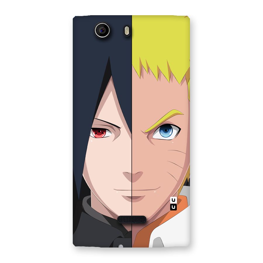 Naruto and Sasuke Back Case for Canvas Nitro 2 E311