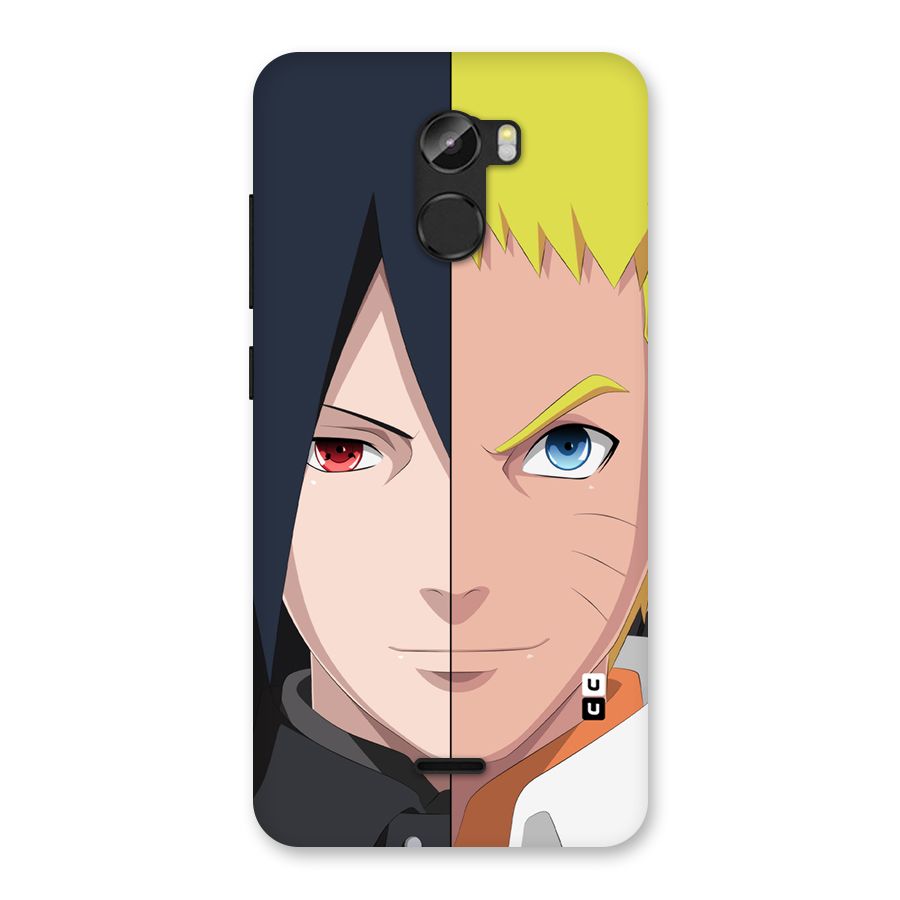 Naruto and Sasuke Back Case for Gionee X1