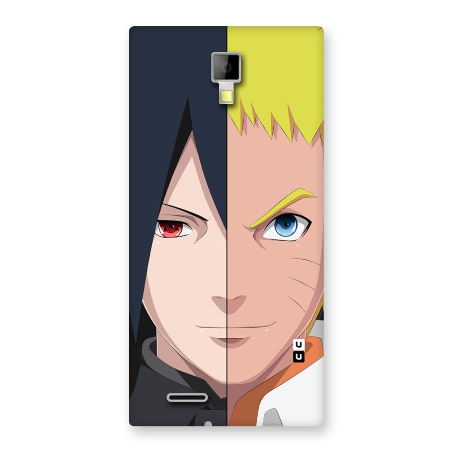 Naruto and Sasuke Back Case for Micromax Canvas Xpress A99