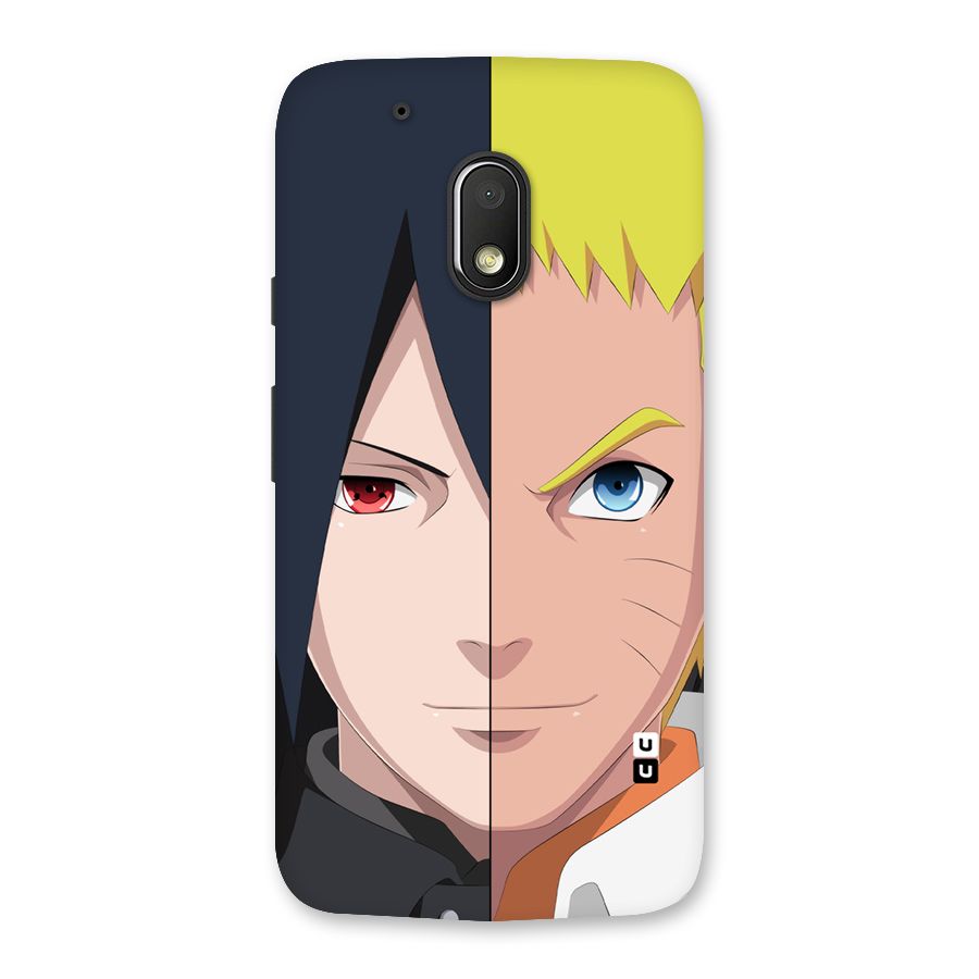 Naruto and Sasuke Back Case for Moto G4 Play