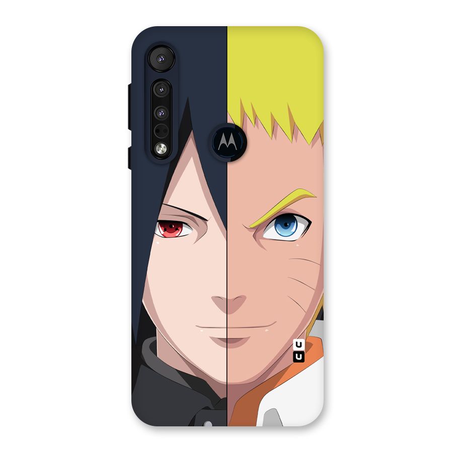 Naruto and Sasuke Back Case for Motorola One Macro