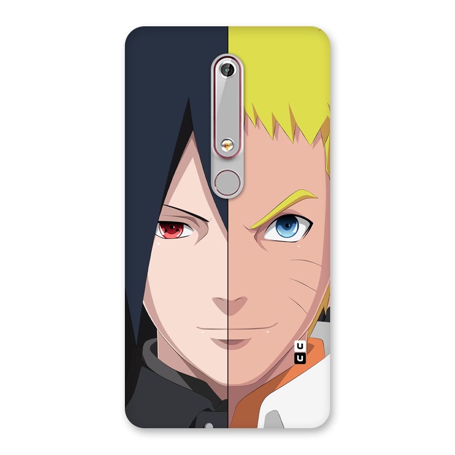 Naruto and Sasuke Back Case for Nokia 6.1
