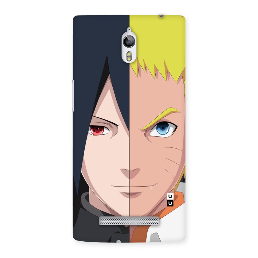 Naruto and Sasuke Back Case for Oppo Find 7