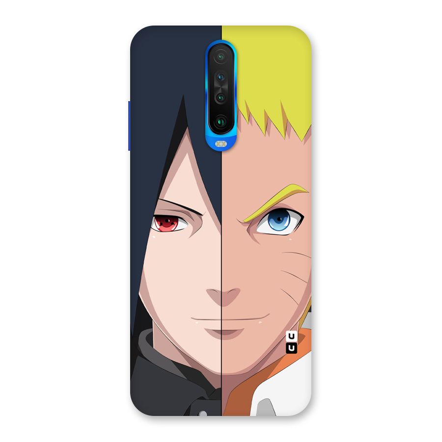 Naruto and Sasuke Back Case for Poco X2